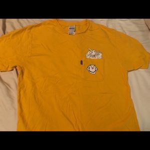 RIPNDIP yellow short sleeve